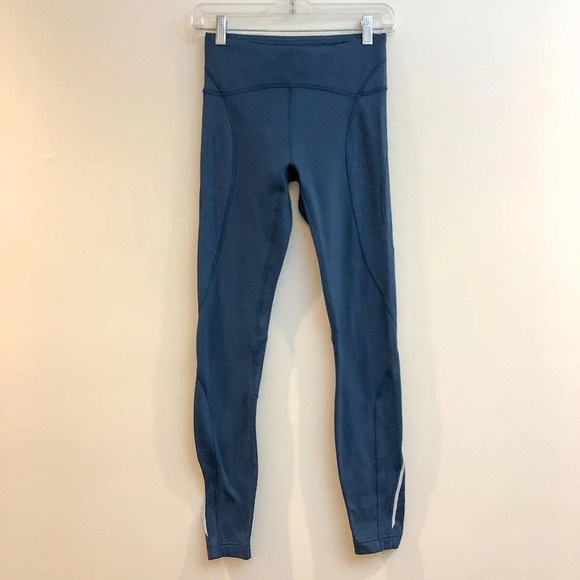 Lululemon Cold Pacer High-Rise Tight 28" Teal High Waist Leggings Women's 4 - Picture 2 of 11